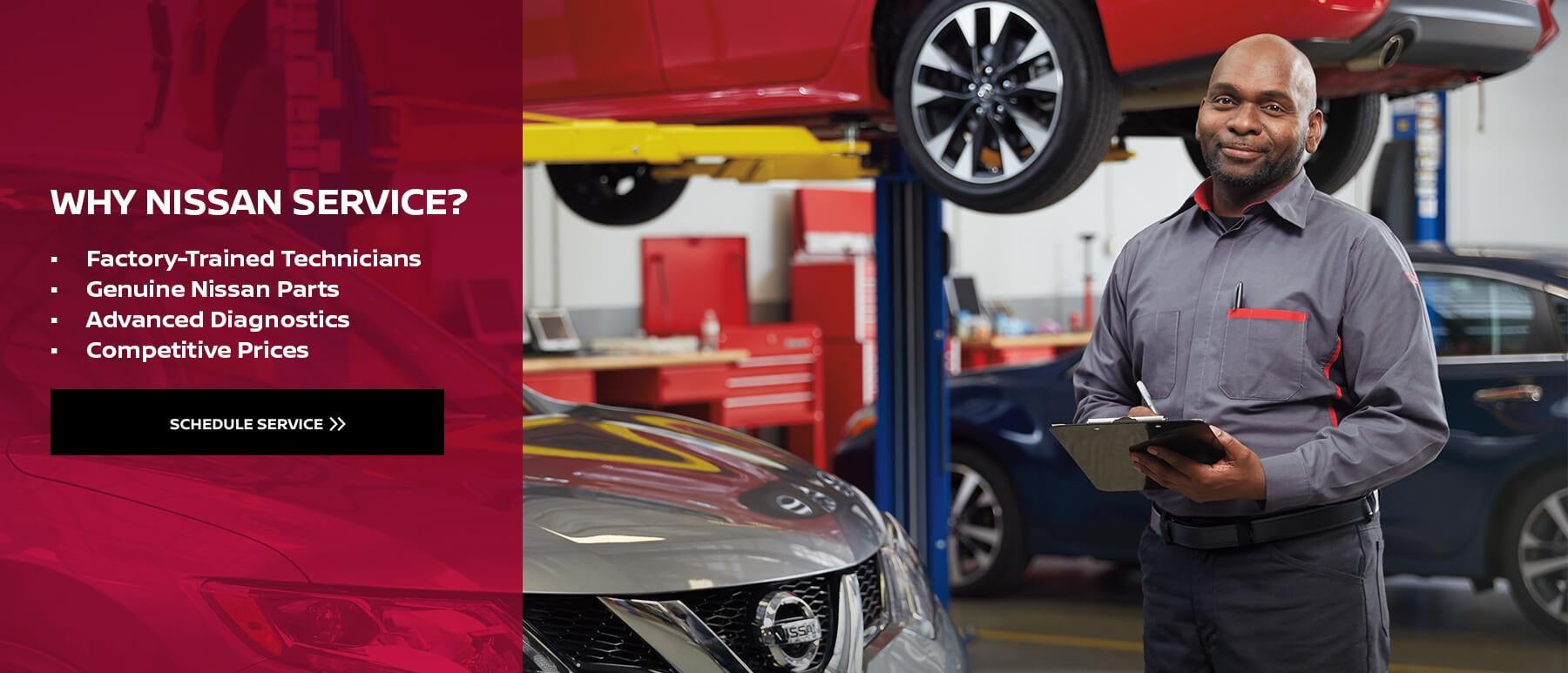 why nissan service? Premier Nissan of Uniontown in Uniontown PA